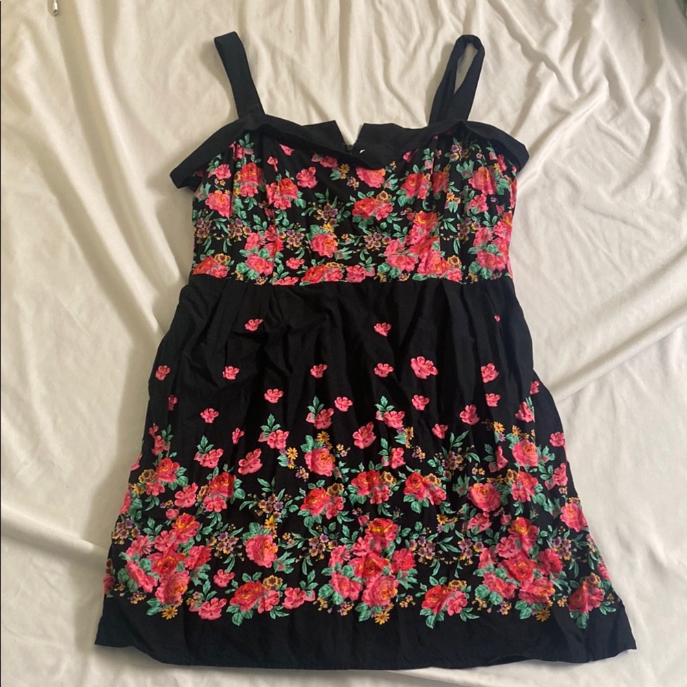 Women’s Pixley Black Floral Dress